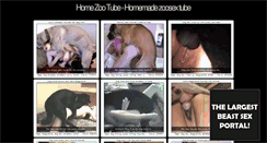 Desktop Screenshot of homezootube.com