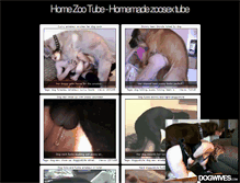 Tablet Screenshot of homezootube.com